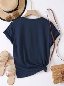 Hair Ties - Navy Blue - View 2