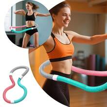 Quiet Weighted, Waist-Friendly Silent Design Weighted Soft Spring Portable Slimming Fitness Tool For Adult Home Gym Core Workout Fat Burning – A Portable Slimming Exercise Device Ideal For Weight Loss, Fat Burning, And Core Training At Home Or While Traveling - Multicolor - View 10