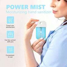 1PC Scented Hand Sanitizer Spray With Vanilla, Lavender, And Aloe For Home Use, Portable Cleaning And Disinfecting Hand Sanitizer. Essential Travel Protection Kit, Must-Have For Travel Disinfection. Suncream Applicator Holiday Essentials - 彩色 - 查看 3
