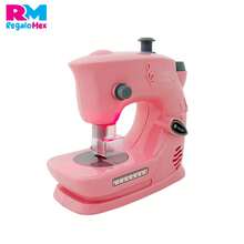 Juguete Maquina De Coser Luz, Movimiento y Sonido Realista, Electrodoméstico de Juguete para Niñas - Rosa - Ver 3