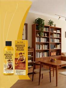 Beeswax Wood Polishing & Cleaning Agent, Removes Surface Dust, Brightens Wood, Suitable For Home Furnishings
