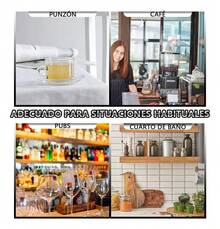 Tendencia2pzs Cucharas Mezcladora Agitadores De Acero InoxidableCalidad premium - Plateado - Ver 4