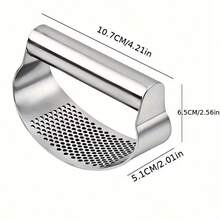 Dụng cụ ép, băm, nghiền tỏi bằng thép không gỉ - Dễ vệ sinh, nhỏ gọn và dễ cất giữ, phụ kiện nhà bếp dùng được quanh năm, dụng cụ băm tỏi thủ công dùng hàng ngày. - Nhiều màu - Xem 7