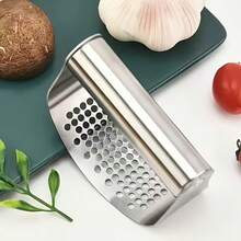 Dụng cụ ép, băm, nghiền tỏi bằng thép không gỉ - Dễ vệ sinh, nhỏ gọn và dễ cất giữ, phụ kiện nhà bếp dùng được quanh năm, dụng cụ băm tỏi thủ công dùng hàng ngày. - Nhiều màu - Xem 10