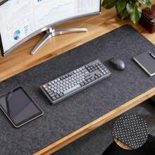 Mouse Pad XXL90x30cm Alfombrilla para Ratón Tapete para Escritorio Mousepad Grande Desk Mat Antideslizante Alfombra de Fieltro para Escritorio para Gamer Empleado Ordenador PC Laptop - 9030cm - Ver 1