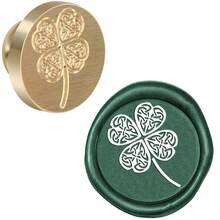 Wax Sealed, Open Me, Handmade With Care, Wish You Happiness! Brass Sealed, Used To Decorate Envelopes, Invitations, Gifts, Birthday Party Postcards, Greeting Cards, Etc. - Gold - View 54