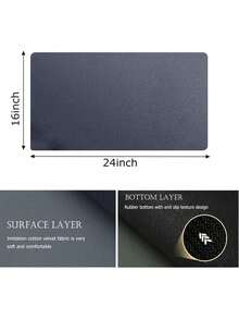 EstiloTapete de Secado para Encimeras,Tapete de Drenaje Súper Absorbente para Cocina,16 x 24 Pulgadas,Resistente Al Calor con Respaldo de Goma Antideslizante,de Secado Rápido,para Encimeras de CocinaVersión mejorada - 40,6 x 61 centímetros - Ver 2