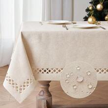 Kitchen Tablecloth - Natural - View 3