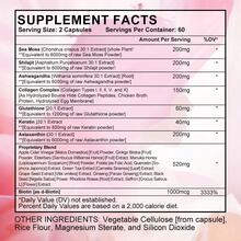 Fulimiks Women's Energy & Focus Supplement, Multivitamin, With Ashwagandha, Sea Moss, Shilajit, Overall Health And Immune Support, For Adrenal, Low Energy, Fatigue, Herbal Formula, Day & Night Use - 1 Bottle-Trial stage - 查看 2