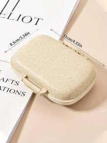 Portable Pill Case, Travel Essential, Moisture-Proof Pill Box, Reusable, Unisex, Daily Medication Plan Pocket, Can Store Vitamins, Medicines And Supplements, Suitable For Home, Travel, Outdoor, Office, Back To School - Multicolor - View 14