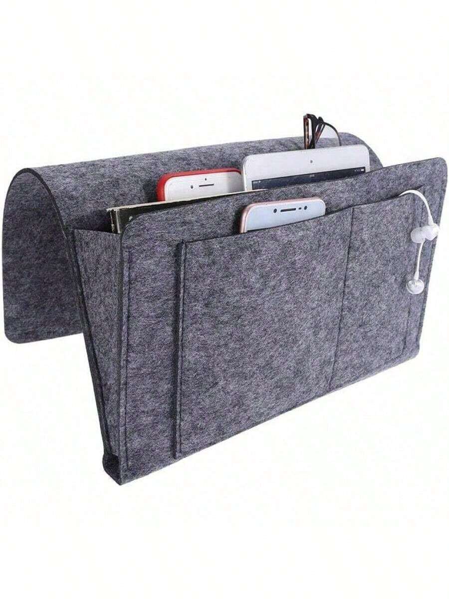 EstiloTendenciaBolsa De Almacenamiento Junto A La Cama Yosoo Dormitorio Pensativo Fieltro Bolsa Para Colgar Rieles De Contenedores Contenedor Colgante TV Soporte Remoto Para El Dormitorio Del Vivero Bunk Car Pram Hospital Cama Cama Respaldo Del AutomóVilCalidad PremiumVersióN Mejorada - 1 - Ver 1