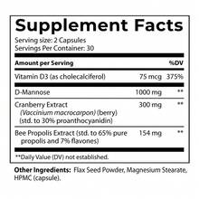 UT Fix D Mannose With Cranberry Supplement For Uti & Urinary Tract Health By PureHealth Research - 60 Capsules - 1瓶 - 查看 6