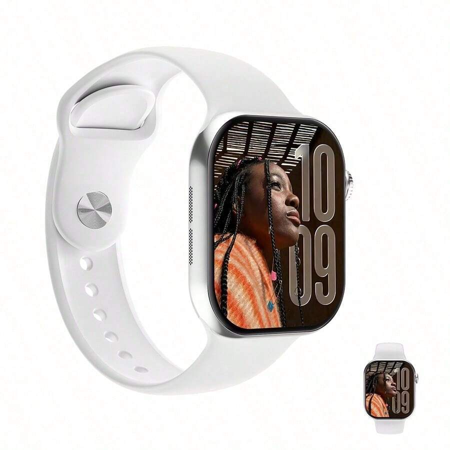 2.01 Inch HD Full Touch Screen Smart Watch For Men Women, IP68 Waterproof, Phone Dialing/Receiving, Pedometer, Calorie Counting, Multiple Sports Modes, Message Reminder & Incoming Call Reminder, Multi-Function Smart Watches Compatible With Android/IOS, Christmas Gift - Nhiều màu - Xem 1