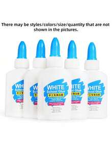 1 lọ keo trắng có thể giặt sạch, keo thủ công cho trẻ em, keo đa năng không nhỏ giọt, độ bám dính cao cho gỗ, giấy, bìa cứng, ảnh, lý tưởng cho các dự án DIY, làm slime, lớp học mỹ thuật ở trường, đồ thủ công tại nhà, chế biến gỗ, làm mô hình DIY, làm sổ lưu niệm, sửa chữa đồ nội thất, sửa chữa tài liệu văn phòng, vật dụng cần thiết cho năm học mới. - trắng - Xem 10