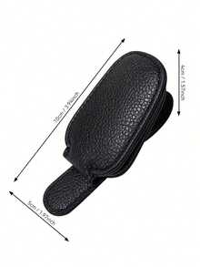 1 件通用汽车遮阳板眼镜夹，PVC 材质，汽车眼镜架，内饰配件，眼镜收纳架 - 彩色 - 查看 6