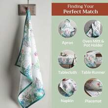 Maison d' Hermine Tropiques 100% Cotton Set of 3 Kitchen Towels 20 inch by 27.5 inch - Varioscolores - Ver 5