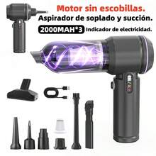 Car Vacuum Cleaner - Black - View 10