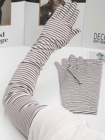 Zhenyanyouyun 1 Pair Unisex Arm Sleeves, Thin Breathable Sun Protection Sleeves For Scars, Suitable For Driving, Cycling, Summer