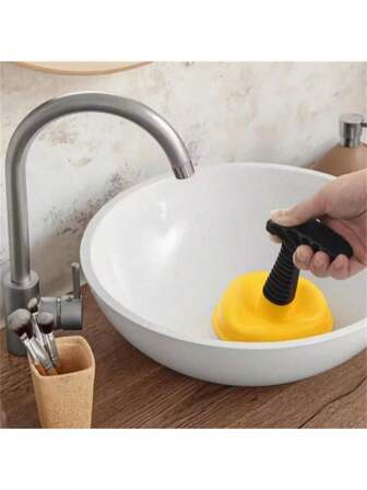 Silikon Toilettenabfluss Reiniger, Vakuum Pümpel Hochdruckpumpe Abflussöffner, wiederverwendbarer Haushalts-Abflussreiniger