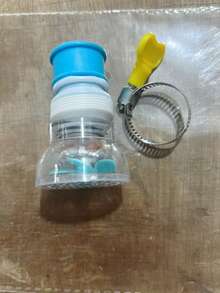 1/2/4件套水龙头花洒,便携式水龙头延长软管,手持花洒,适用于各种水龙头,可用于沐浴、宠物清洗、蔬菜冲洗、狗狗洗澡、美容产品,多功能水龙头防溅罩,厨房净水器,可伸缩旋转,带矿石节水花洒头 - 彩色 - 查看 20