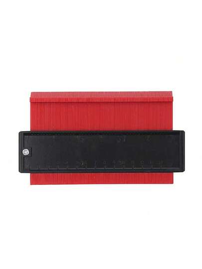 1 Pcs Contour Gauge Copying Tool Plastic Profile Copying Gauge Edge Shaping Measuring Ruler Marking Tool Perfect For Tile Laminate General Tool