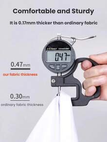 Men's White Lab Coat: Thick & Durable, Button Cuffs Adjustable, Loose Fit Non-Restrictive, Wrinkle-Resistant Fabric, Machine Washable - White - View 4