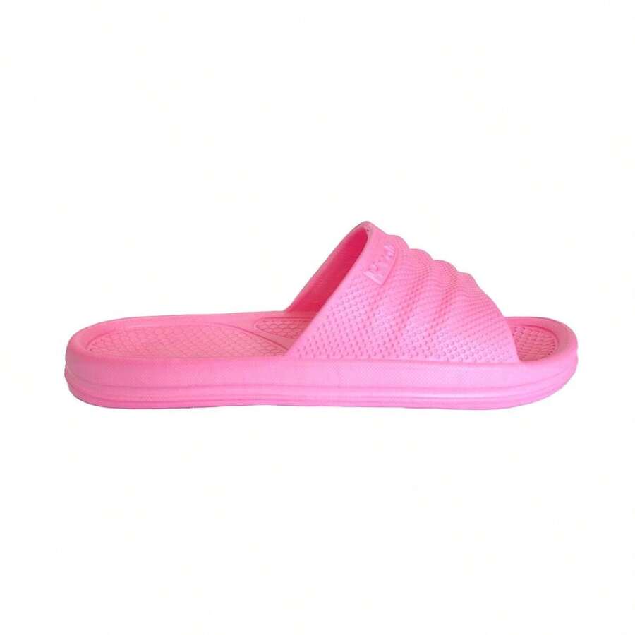 Yvate Cloud Massager Soft Lightweight Slide Sandal Flip Flop - Baby Pink - View 1