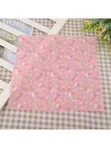 Estilo7 Unids Rosa Flores Cuadrados Tela De AlgodóN, Acolchar Coser Precut Material Sheet, Para DIY Craft Coser Trabajo Hecho A Mano(25 * 25Cm)VersióN Mejorada - 1 - Ver 8