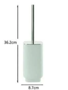 浴室套装，浴室配件套装，方形电镀洗漱用品套装，包括马桶刷、垃圾桶、牙刷架、漱口杯、皂液器、皂碟，共6件。家用浴室台面洗漱套装，浴室必备品，浴室装饰，可用作乔迁/度假礼物/情人节礼物/生日礼物。 - 莫蘭迪綠色 - 查看 15