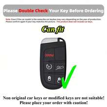 1 chiếc ốp chìa khóa xe hơi bằng TPU có 5 nút bấm, phù hợp với Chrysler 200/300, Dodge RAM, Challenger và các mẫu xe khác. - A - Xem 4