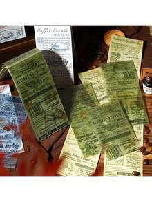 20 Sheets Minimalist Creative Scrapbooking Paper, DIY Decorative Craft Paper, Holiday Gift, Handmade Collage Material, Personalized Scrapbook Planner School Supplies (6 Random Styles)