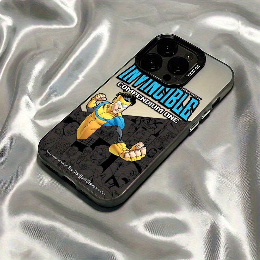 Funda de Teléfono de Personaje de Anime Genial Compatible con iPhone 16 15 14 13 12 11 Pro Max X XR XS Max 8 7 Plus Cubierta Trasera Mate a Prueba de Golpes - Mezcla de colores - Ver 1