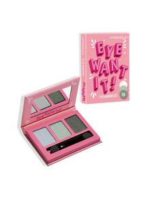 Misslyn Bảng phấn mắt EYE Want It 3 màu, kèm gương và cọ, có các hiệu ứng lì, ngọc trai và lấp lánh, độ lên màu cao, lâu trôi, dễ tán, chất phấn mềm mịn. Bảng phấn mắt EYE Want It 5 màu, chất phấn mềm mịn, tạo phong cách trang điểm Y2K, phù hợp cho các bữa tiệc, bãi biển, du lịch, kỳ nghỉ, cắm trại và các hoạt động ngoài trời. - 56 ĐỂ TÔI MỘT MÌNH - Xem 6