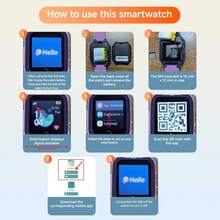 2G New Smart Kids Watch, HD Touchscreen, 400mAh Battery, With Flashlight, Music Player, Pedometer, Suitable For 6-12 Years Old Boys And Girls - Multicolor - View 9