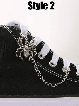 גראנג' פאנק גותי אופנתי עכביש קסם נעליים סתיו, ליל כל הקדושים