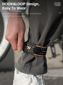 WEST BIKING Cycling Pants Strap Reflective Hook And Loop Night Run Accessories Anti Slip Adjustable Strap Bicycle Rope Riding Equipment - Multicolor - View 6