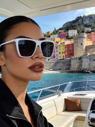 Okulary przeciwsłoneczne w stylu retro, duże, kwadratowe, białe, plastikowe, z filtrem przeciwsłonecznym – unisexowe, klasyczne i modne okulary dla kobiet o szerokich twarzach, z ochroną UV na letnie podróże