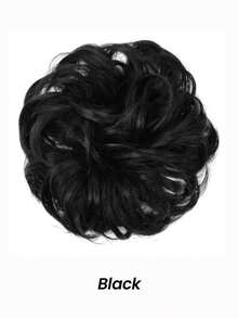 Messy Hair Bun Extensions Big Curly Elastic Hair Scrunchies Hairpieces Chignon Donut Updo Hair Pieces Elastic Rubber Band Hair Bun Fluffy Easy To Style Suitable For Daily Use