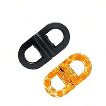 Smart Magnetic Hair Clips, Extra Strong Hold No-Slip Hair Styling Clips, Seamless Design For All Hair Types, Easy Hairstyles Hair Accessories, Gift For Bridal, Valentine's Day - 橘色 - 查看 3