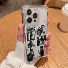 Funda Creativa para Teléfono con la Popular Serie Coreana de TV W-Weak Heroes, Diseñada para Varios Modelos de  Incluyendo 17, 16E, 16, 15, 14, 13, 12, 11 Mini, Pro, Max, Air, X, XR, XSMAX, 8 y 7 Plus, con una Cubierta Trasera Suave Transparente Que Ofrece - Color 1 - Ver 5