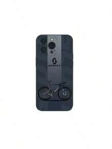 Funda de teléfono para bicicleta S-Scott-T compatible con 16 15 14 13 12 Mini 11 Pro XS Max X XR SE5 6 7 8 Plus, funda de silicona suave, funda compatible con funda  17 Pro Max, funda  17 Pro, funda  17, funda  16, funda  16 Pro Max, funda  15 - Z1 - Ver 1