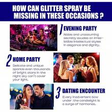 2026 Shimmer Highlight Body Glitter Spray 2 Fl. Oz - Lightweight Quick-Drying For Festival Stage Holiday Parties |   Seasonal Gift - 1 - 查看 6
