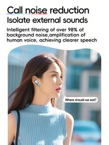 Acer OHR504 TWS Wireless Earbuds, In-Ear Design, Macaron Colors For Women, HD Calling, Super Long Battery Life, Comfortable Fit, Suitable For Sports, Running, Fitness, Compatible With Smartphones, Laptops, Multi-Device, Recommended As Gift - one-size - View 7