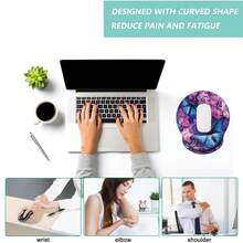 Mouse Mat - M29- زهور الفراشة - مشاهدة 5