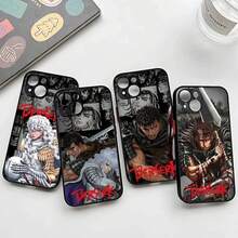 Funda de Teléfono Suave Translúcida Esmerilada de Anime  para iPhone 17 16 15 14 13 12 11 Ais/Pro/Max/Plus - FGbk03 - Ver 1