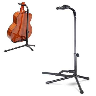 Soporte para Guitarra Vertical - Estable Base para Guitarra Tripode, Altura Ajustable Stand Guitarra Plegables para Acústicas Eléctricas