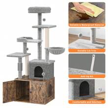 Cat Trees & Condos - Brown - View 6