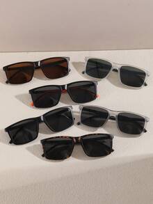 1pc Casual Fashion Fashion Glasses For Men, All Season - Multicolor - View 1