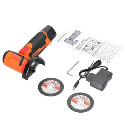 19500rpm Electric Grinding Tool Multifunctional Mini Grinder Handheld Cutter for Cutting Polishing Ceramic Tile Wood Stone Steel