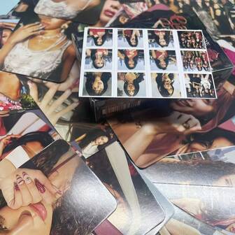 92 st KATSEYE "BEAUTIFUL CHAOS" LOMO-kort, kändisfotokortalbum självtryckta, LOMO-kort dekorativ present, lämplig för fans som dekorationer och samlarobjekt, födelsedag, påskpresenter